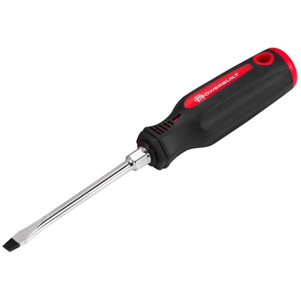 Powerbuilt 1/4" X 4" Slotted Screwdriver (DB) 646171